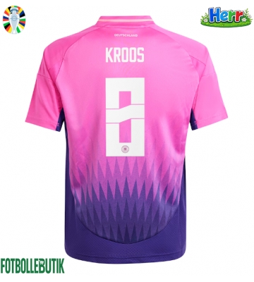 Tyskland Toni Kroos #8 Bortatröja EM 2024 Kortärmad